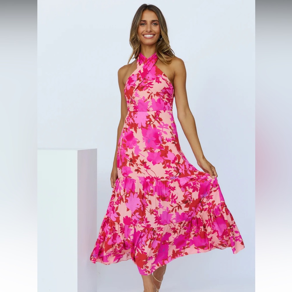 “Love Loop Midi” Hello Molly Dress. NWT